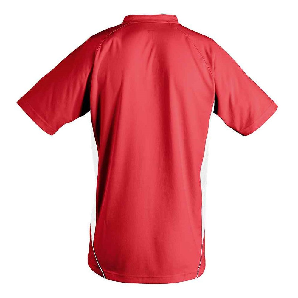 SOL'S Maracana 2 Contrast T-Shirt - Red/White