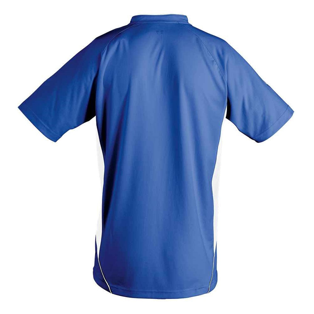 SOL'S Kids Maracana 2 Contrast T-Shirt - Royal Blue/White