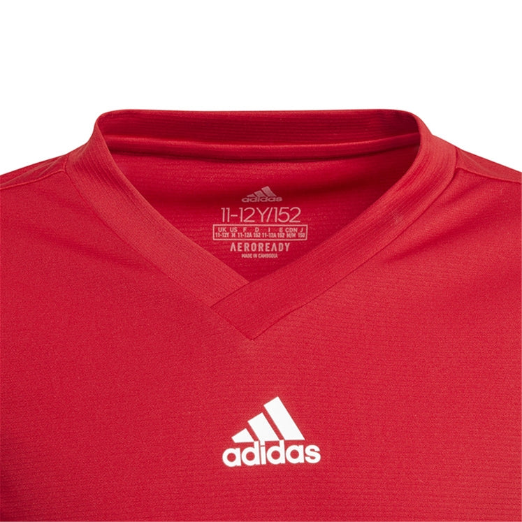 adidas Estro Team Base Tee - Power Red
