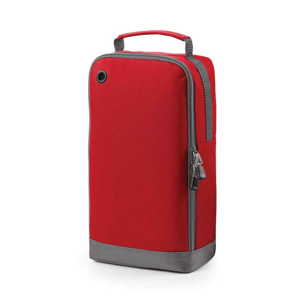 BagBase Athleisure Sports Shoe Bag - Classic Red