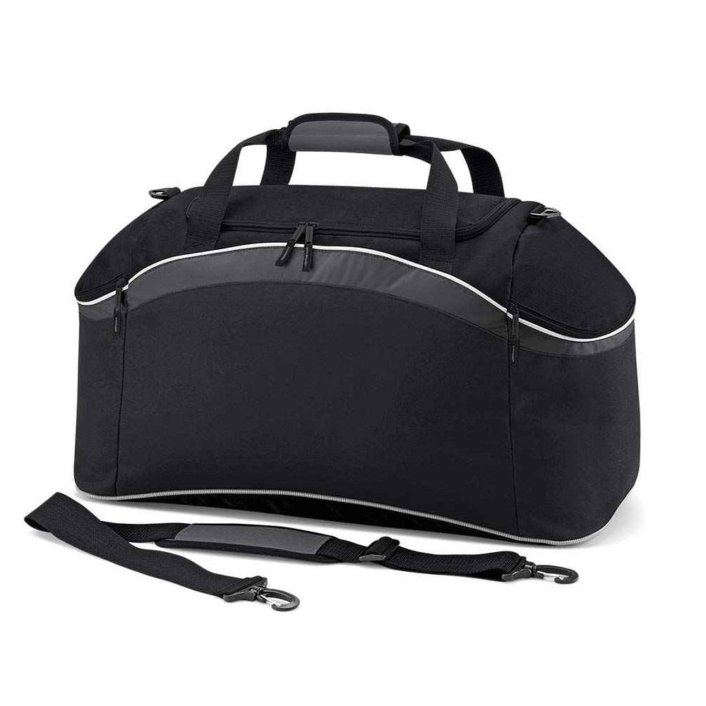 BagBase Teamwear Holdall - Black/Graphite Grey