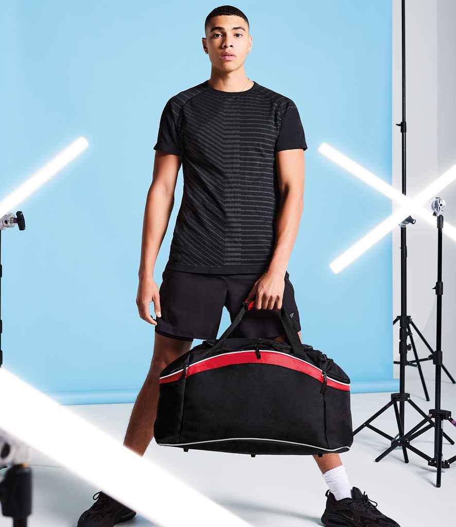 BagBase Teamwear Holdall - French Navy/Bright Royal/White