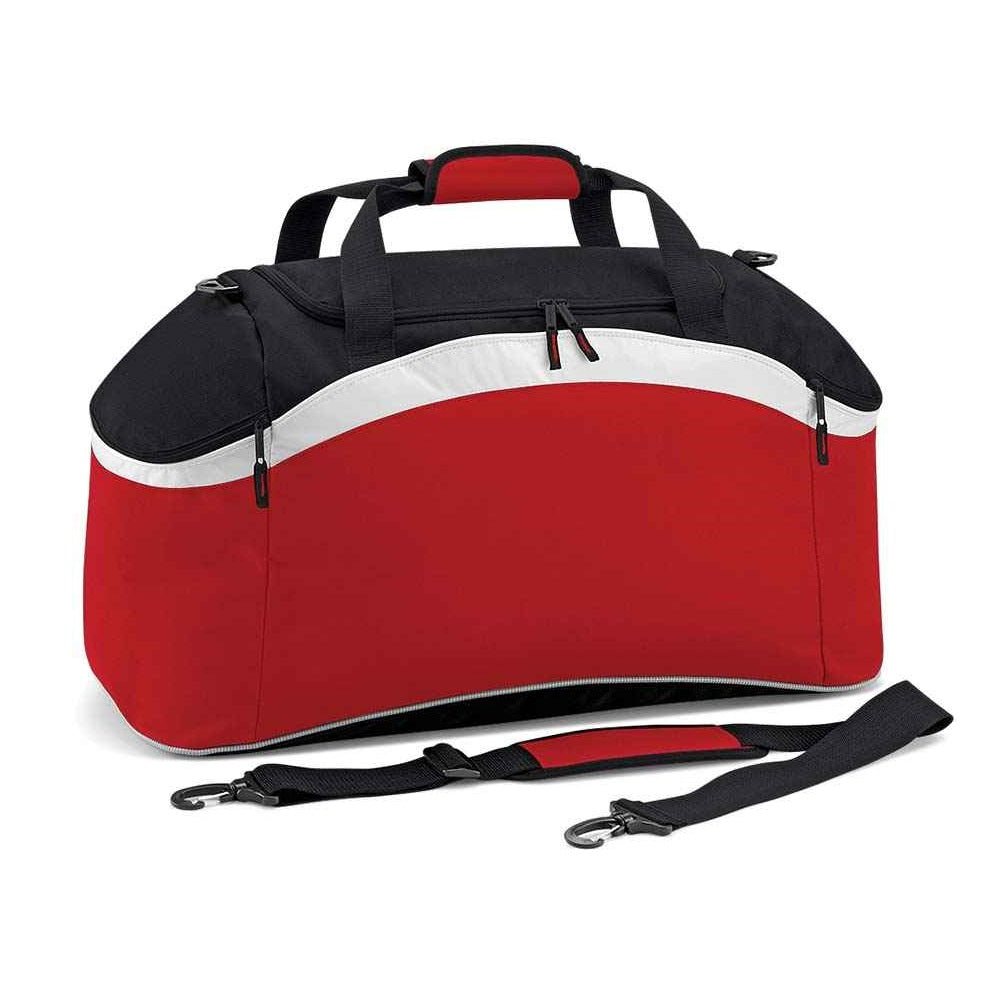 BagBase Teamwear Holdall - Classic Red/Black