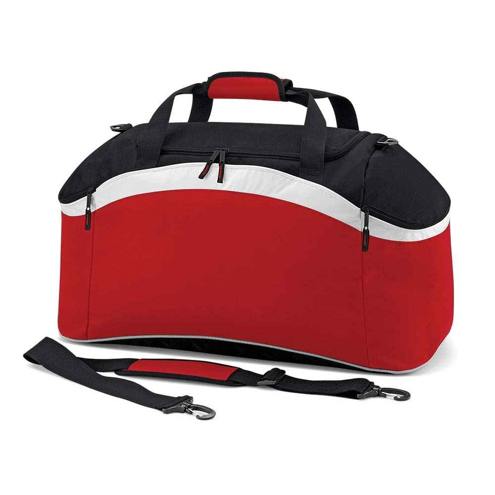 BagBase Teamwear Holdall - Classic Red/Black