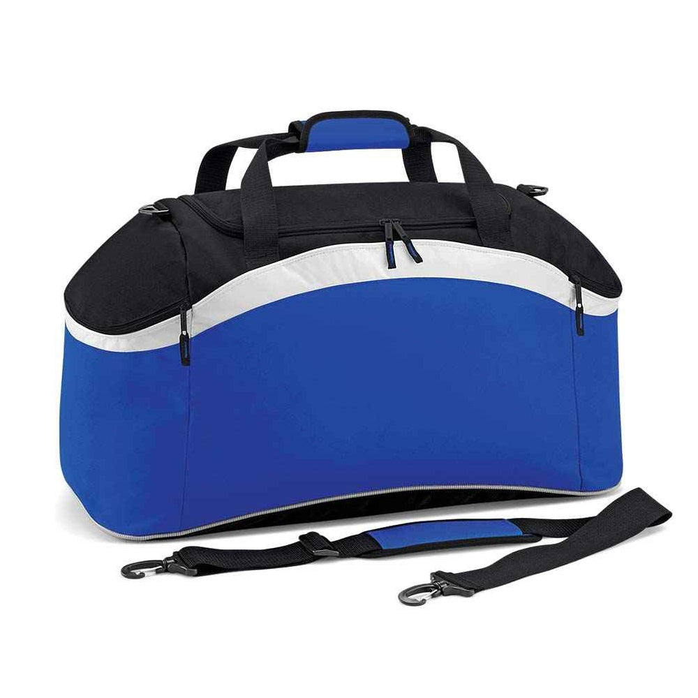 BagBase Teamwear Holdall - Bright Royal/Black