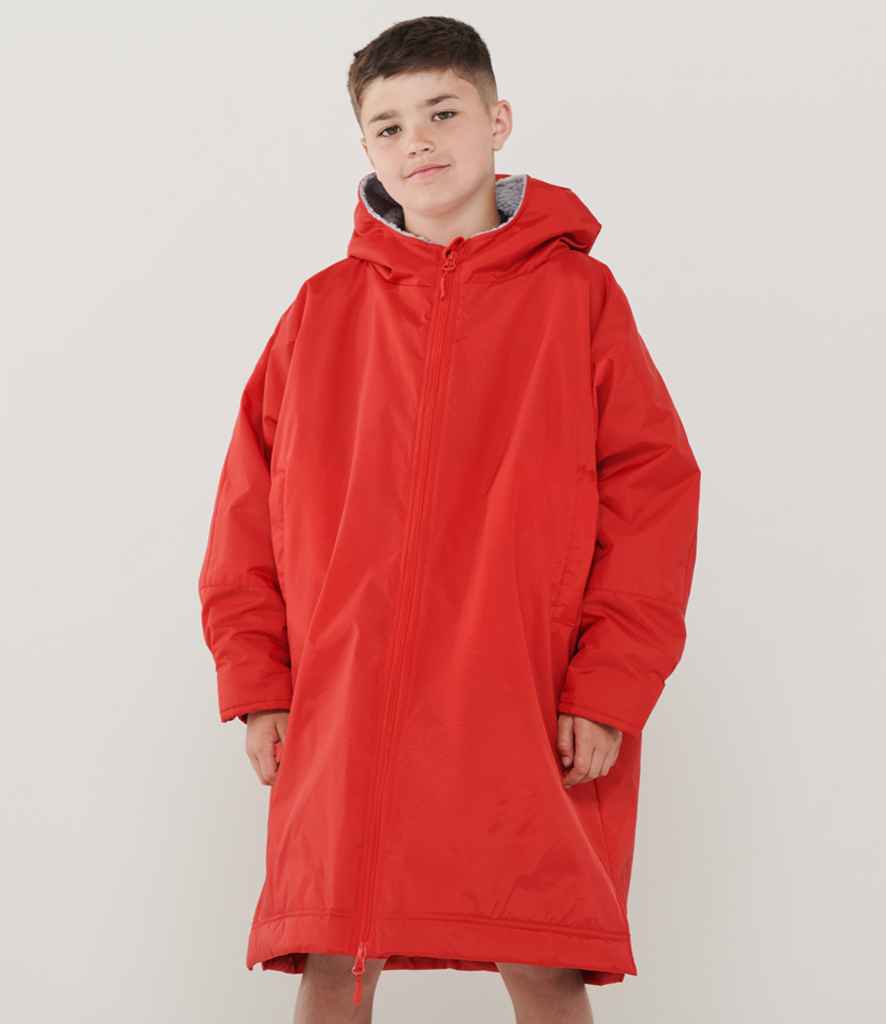 Finden and Hales Kids All Weather Robe - Red