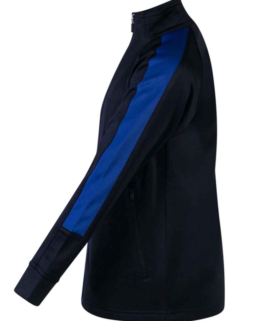 Finden and Hales Kids Knitted Tracksuit Top - Navy/Royal Blue