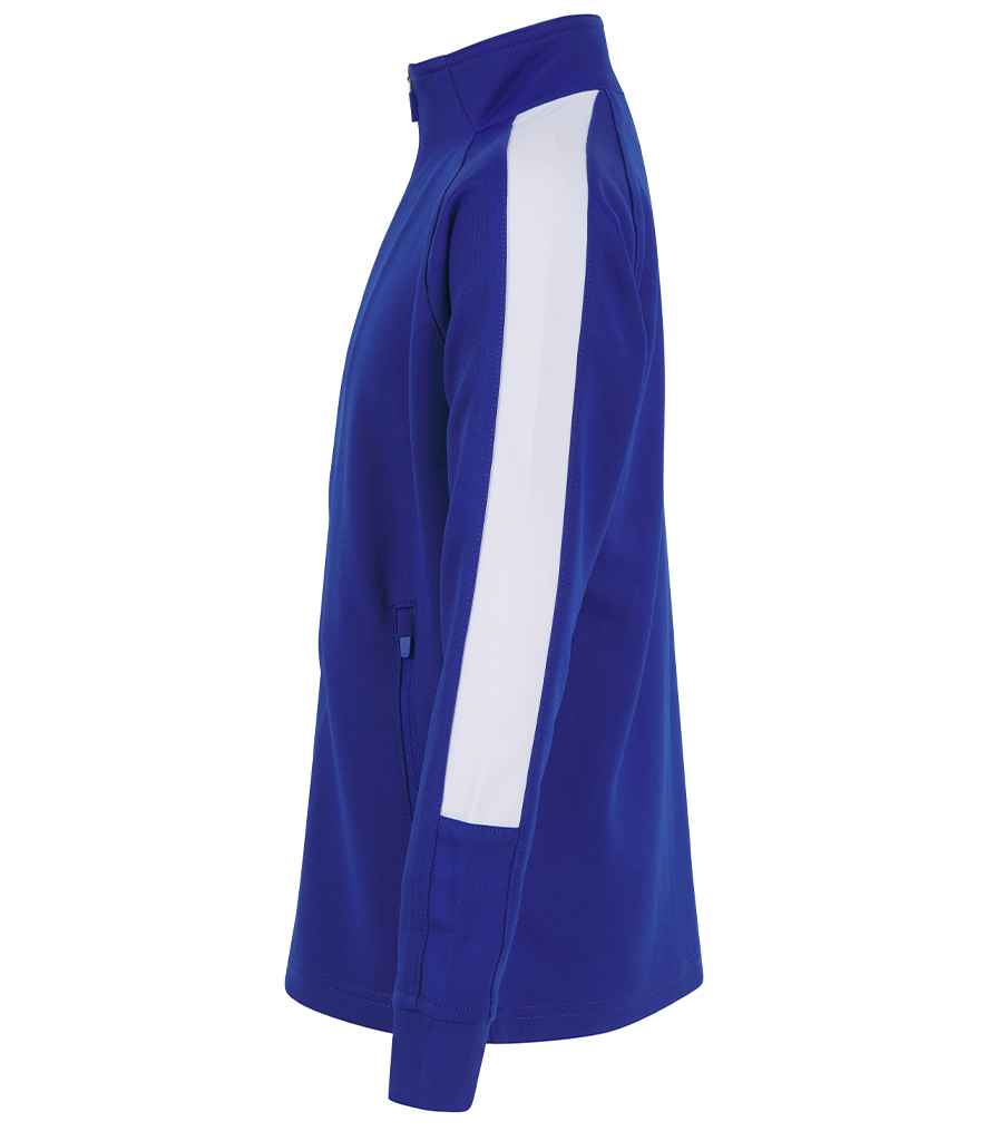 Finden and Hales Kids Knitted Tracksuit Top - Royal Blue/White