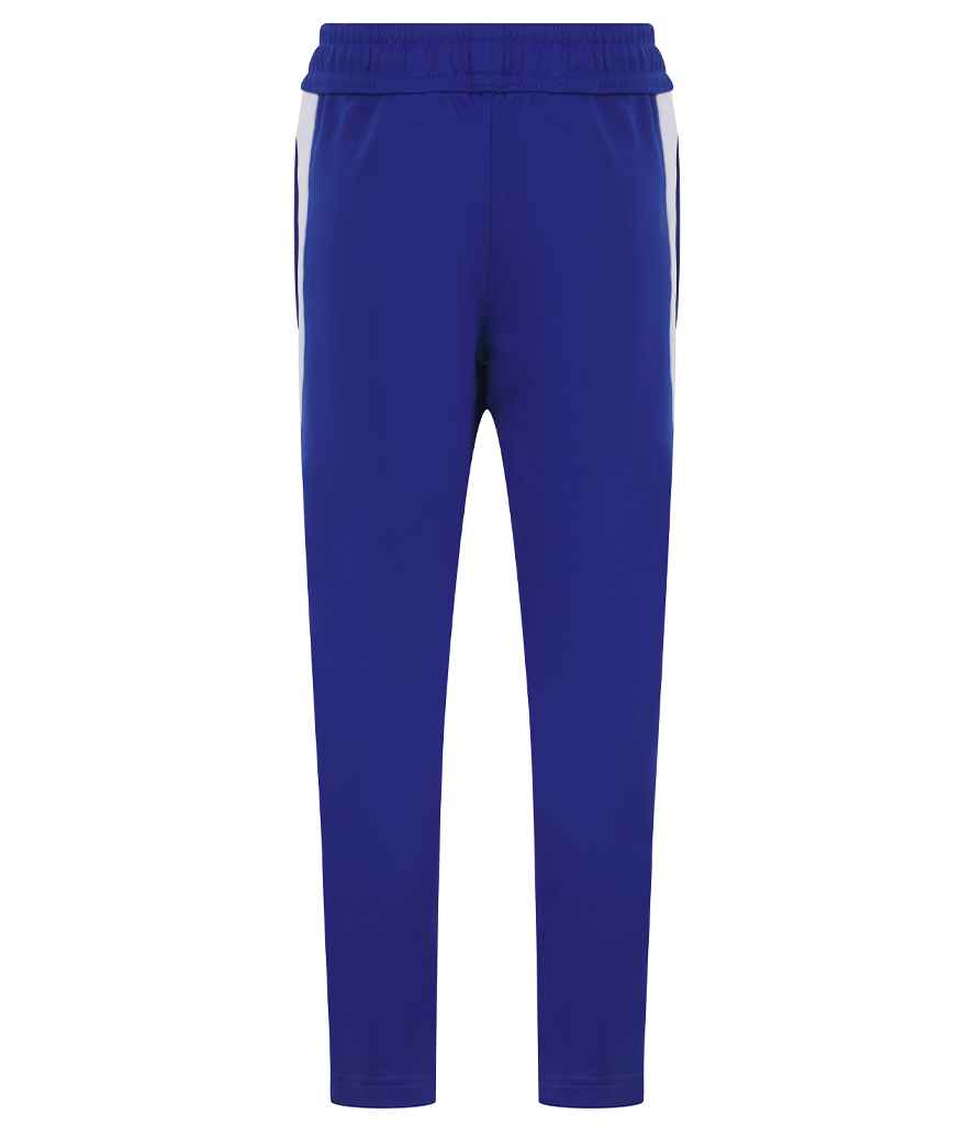 Finden and Hales Kids Knitted Tracksuit Pants - Royal Blue/White
