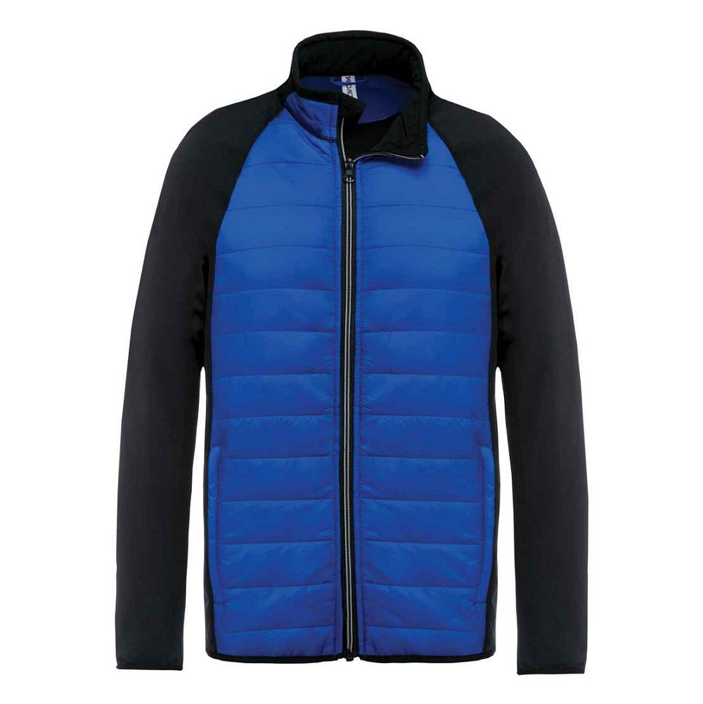 Proact Dual Fabric Sports Jacket - Royal Blue/Black
