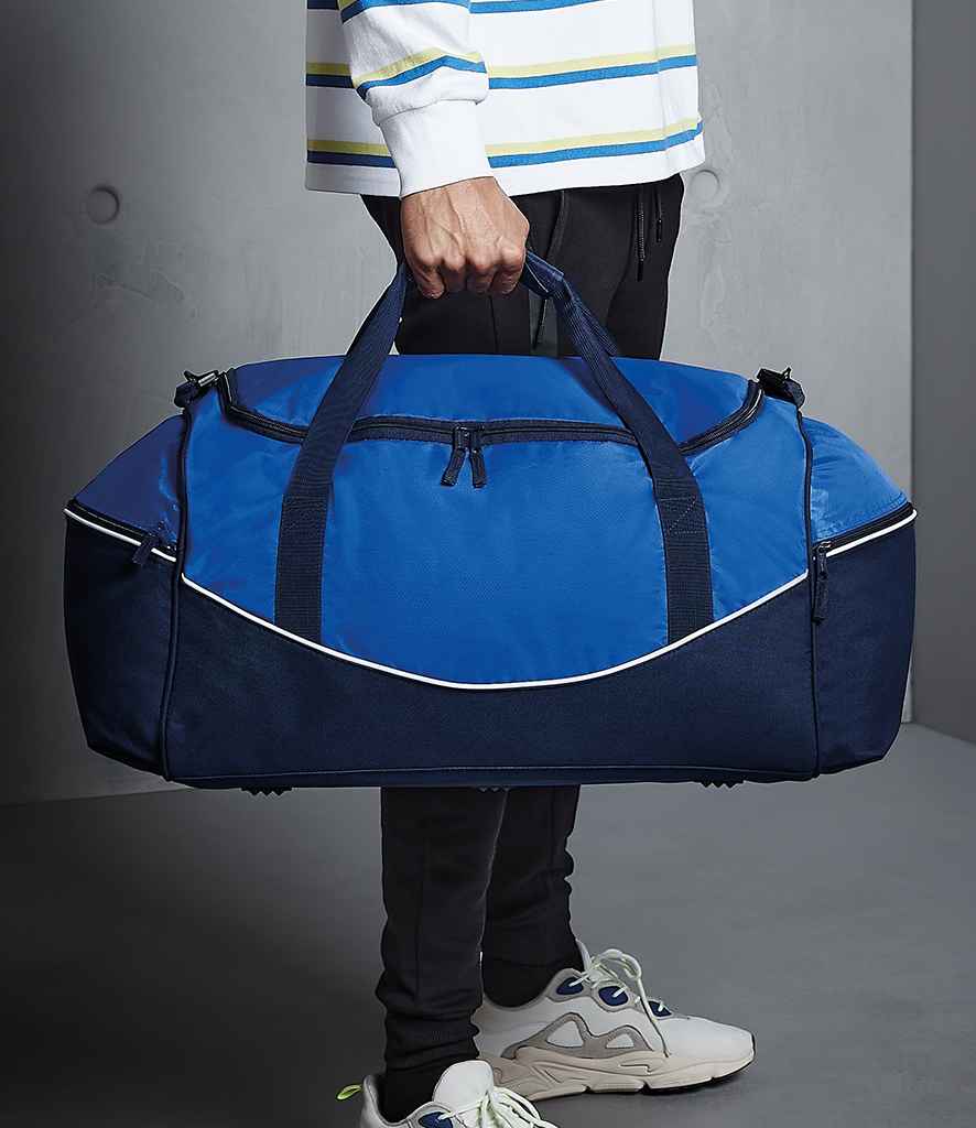 Quadra Teamwear Holdall - Royal Blue/Black/White