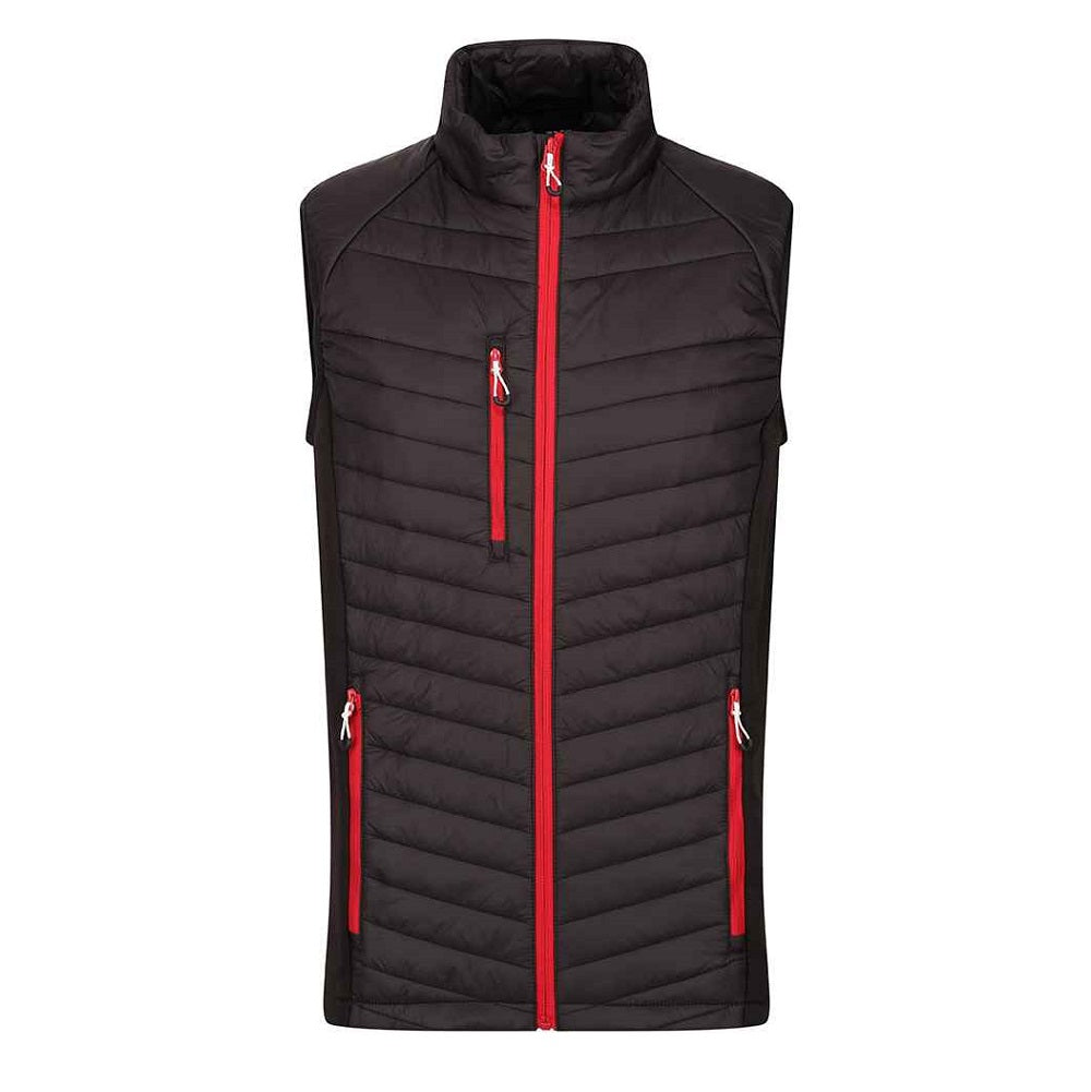 Regatta Navigate Hybrid Bodywarmer - Black/Classic Red