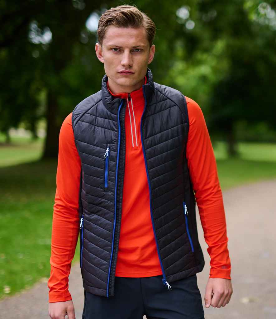 Regatta Navigate Hybrid Bodywarmer - Black/Classic Red