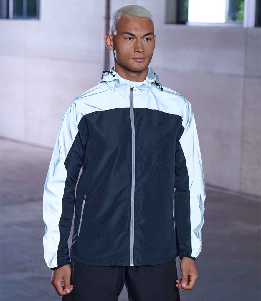 Tombo Hi-Vis Performance Jacket - Black