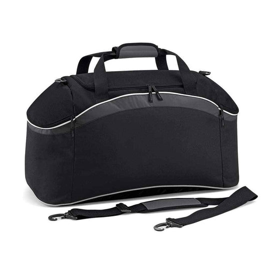 BagBase Teamwear Holdall - Black/Graphite Grey