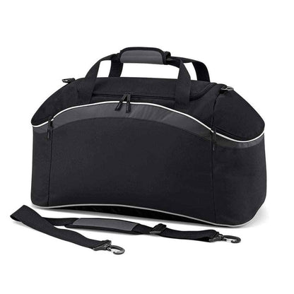 BagBase Teamwear Holdall - Black/Graphite Grey
