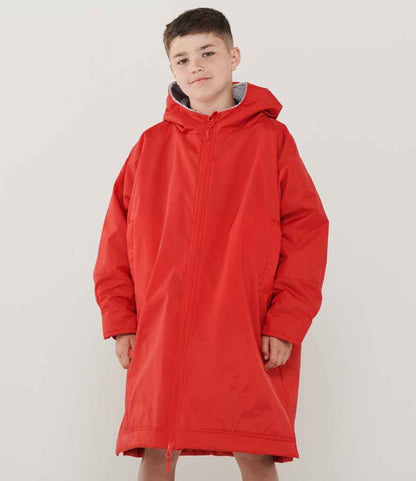 Finden and Hales Kids All Weather Robe - Red