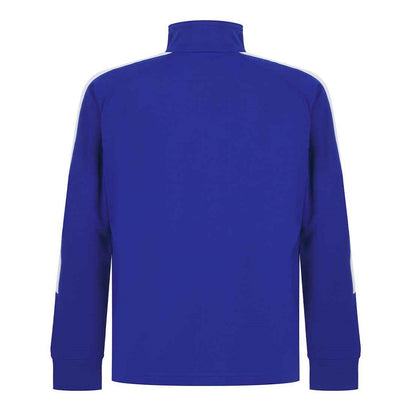 Finden and Hales Kids Knitted Tracksuit Top - Royal Blue/White