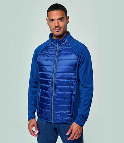 Proact Dual Fabric Sports Jacket - Royal Blue/Black