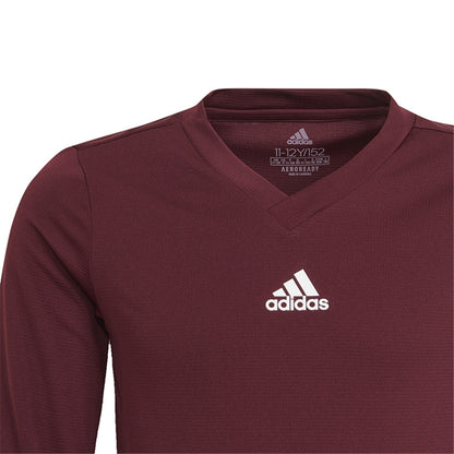 adidas Estro Team Base Tee - Maroon